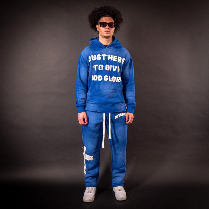 "Just Here To Give God Glory" Hoodies