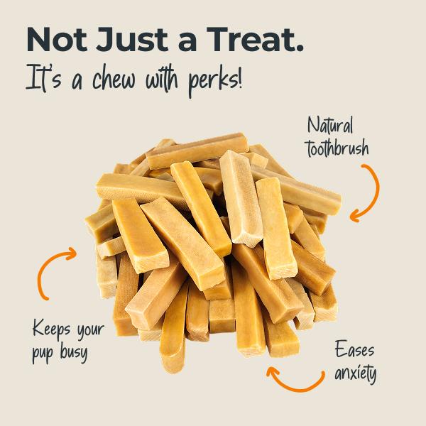 Mighty Paw Yak Cheese Dog Chews: All-Natural Treats for Your Pup
