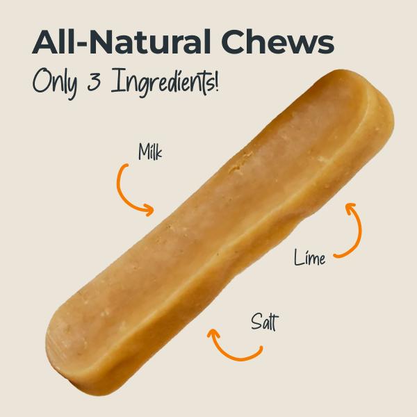 Mighty Paw Yak Cheese Dog Chews: All-Natural Treats for Your Pup