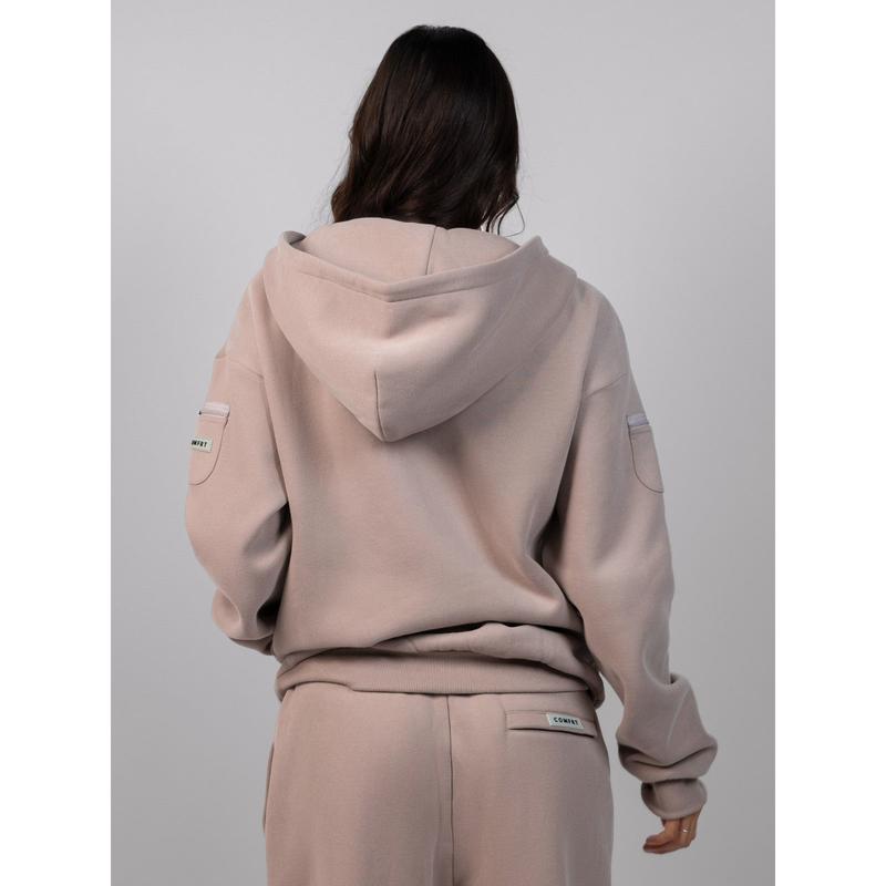Comfrt | Travel Essentials Zip Hoodie