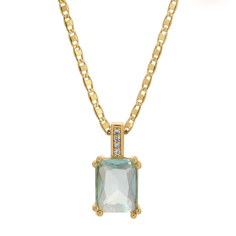 Single Gem Necklace