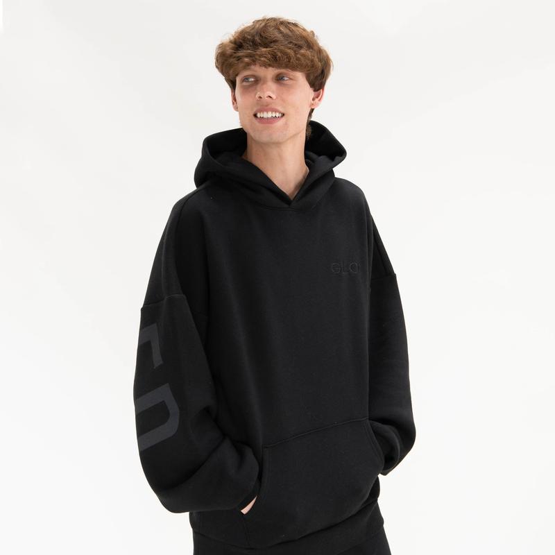 GLO Kingdom Essential Hoodie | Christian Oversized Hoodies, Heavyweight Faith Sweatshirts with Yahweh, Yeshua, Forgiven Designs, Super Soft Religious Apparel Gifts for Women & Men