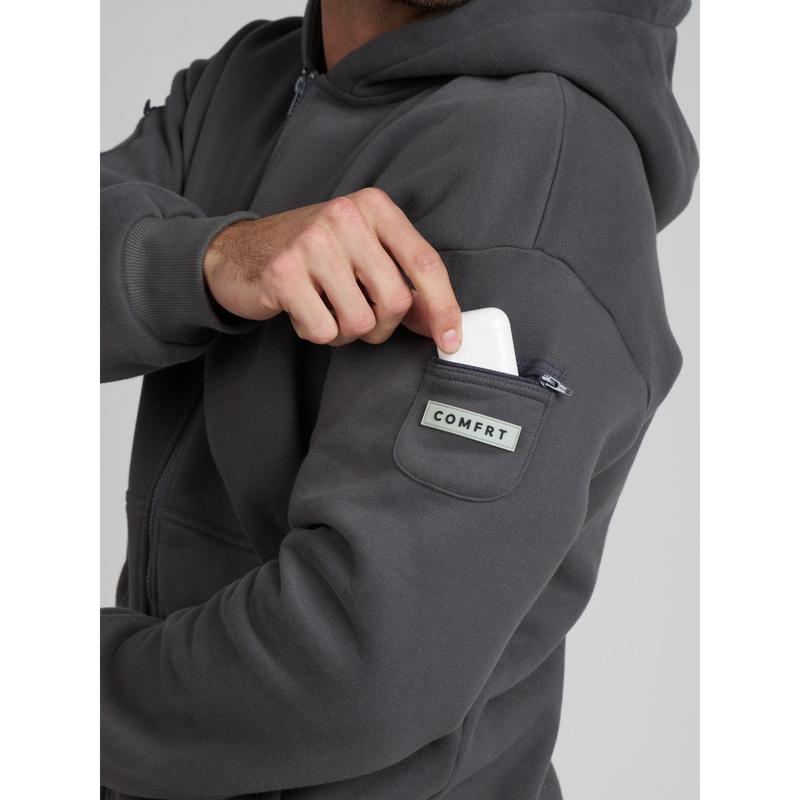 Comfrt | Travel Essentials Zip Hoodie