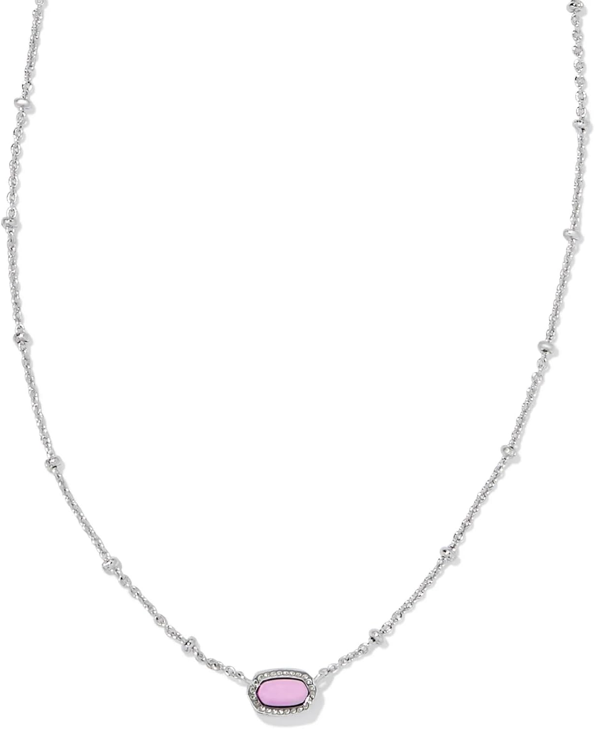 Kendra Scott Mini Elisa 14k Gold-Plated Satellite Short Pendant Necklace, Fashion Jewelry for Women