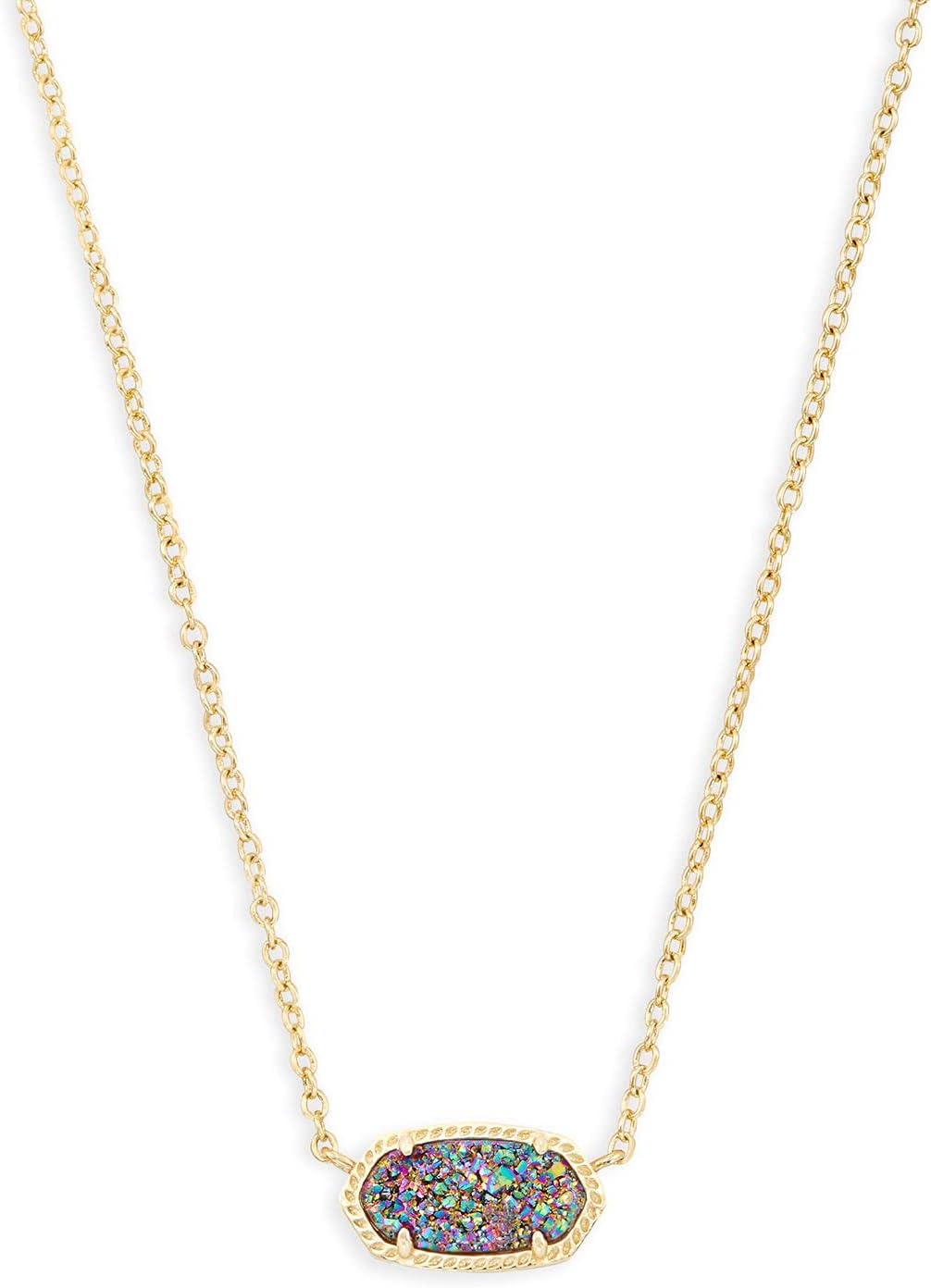 Kendra Scott Elisa Pendant Necklace for Women, Fashion Jewelry, 14k Gold-Plated