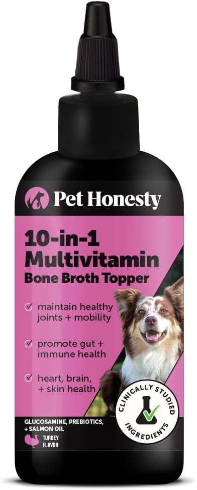 Dog Multivitamin - 10 in 1 Dog Vitamins for Health & Heart - Omega Fish Oil, Glucosamine & Probiotics - Dog Vitamins and Supplements for Skin and Coat (Chicken 180 ct)