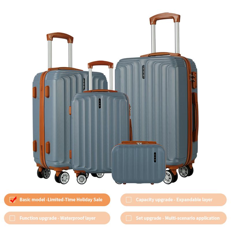 UUH Luggage Sets with TSA Locks -3pcs/4pcs/6pcs/7pcs/8pcs/9pcs Suitcases Sets-Travel and Moving Set(Family Set)