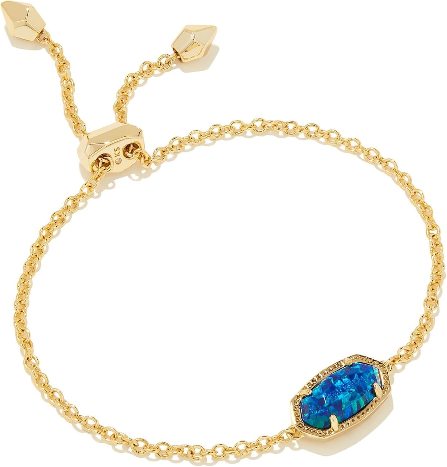 Kendra Scott Elaina Adjustable Chain Bracelet for Women, Fashion Jewelry, Gold-Plated