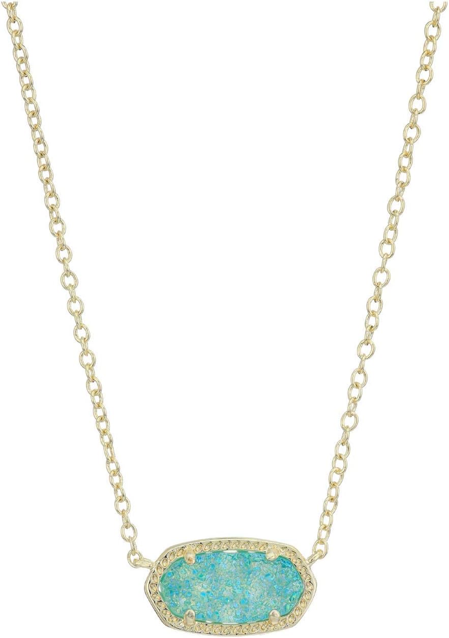 Kendra Scott Elisa Pendant Necklace for Women, Fashion Jewelry, 14k Gold-Plated