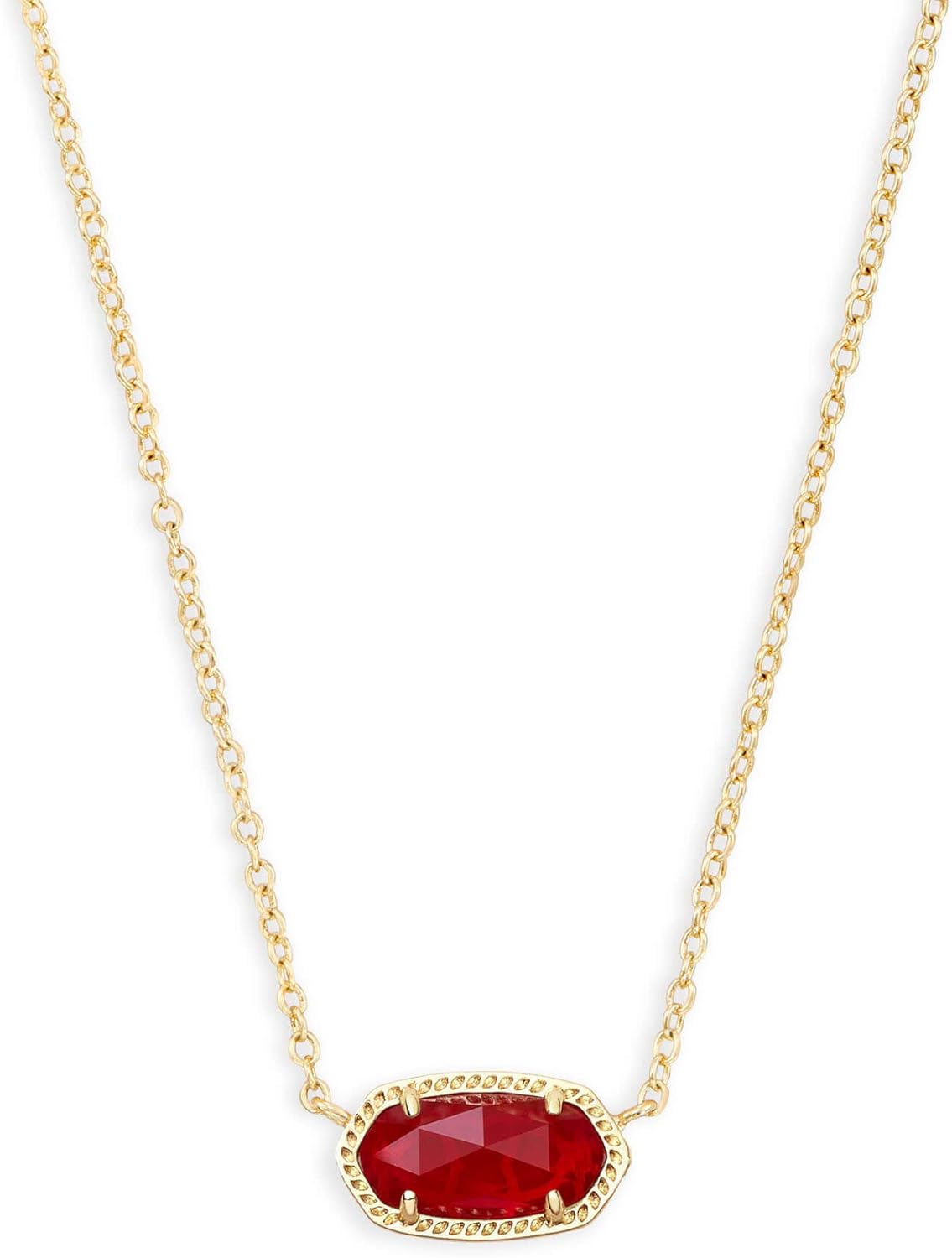 Kendra Scott Elisa Pendant Necklace for Women, Fashion Jewelry, 14k Gold-Plated