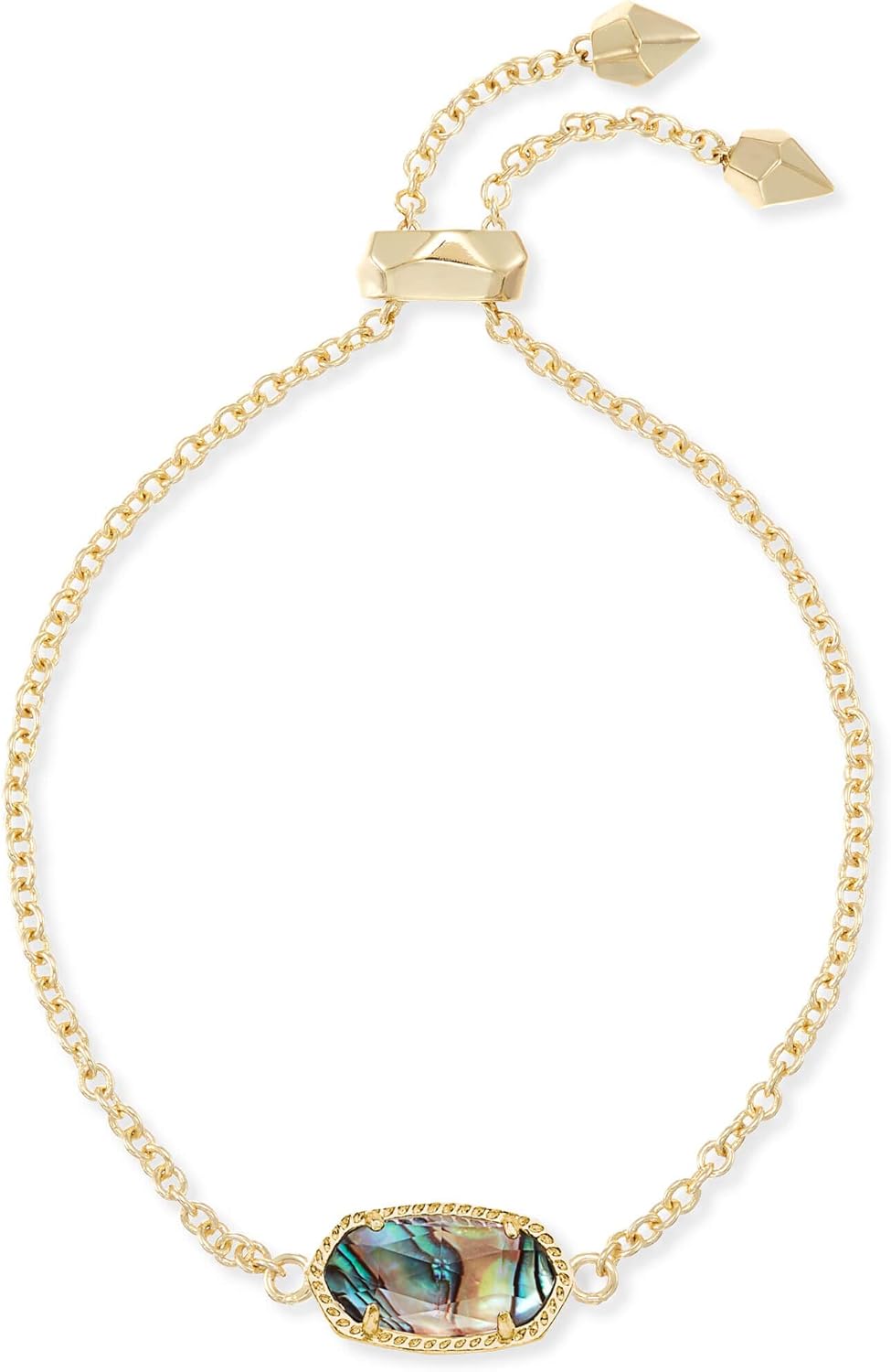 Kendra Scott Elaina Adjustable Chain Bracelet for Women, Fashion Jewelry, Gold-Plated
