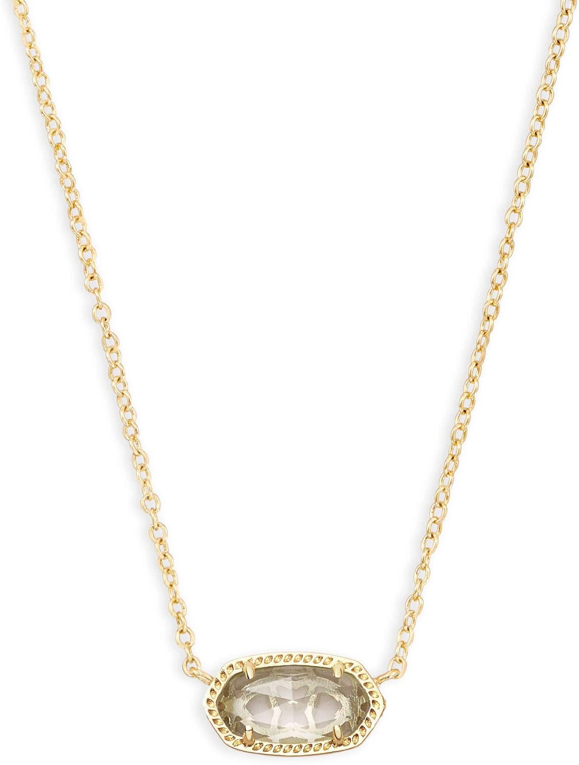 Kendra Scott Elisa Pendant Necklace for Women, Fashion Jewelry, 14k Gold-Plated