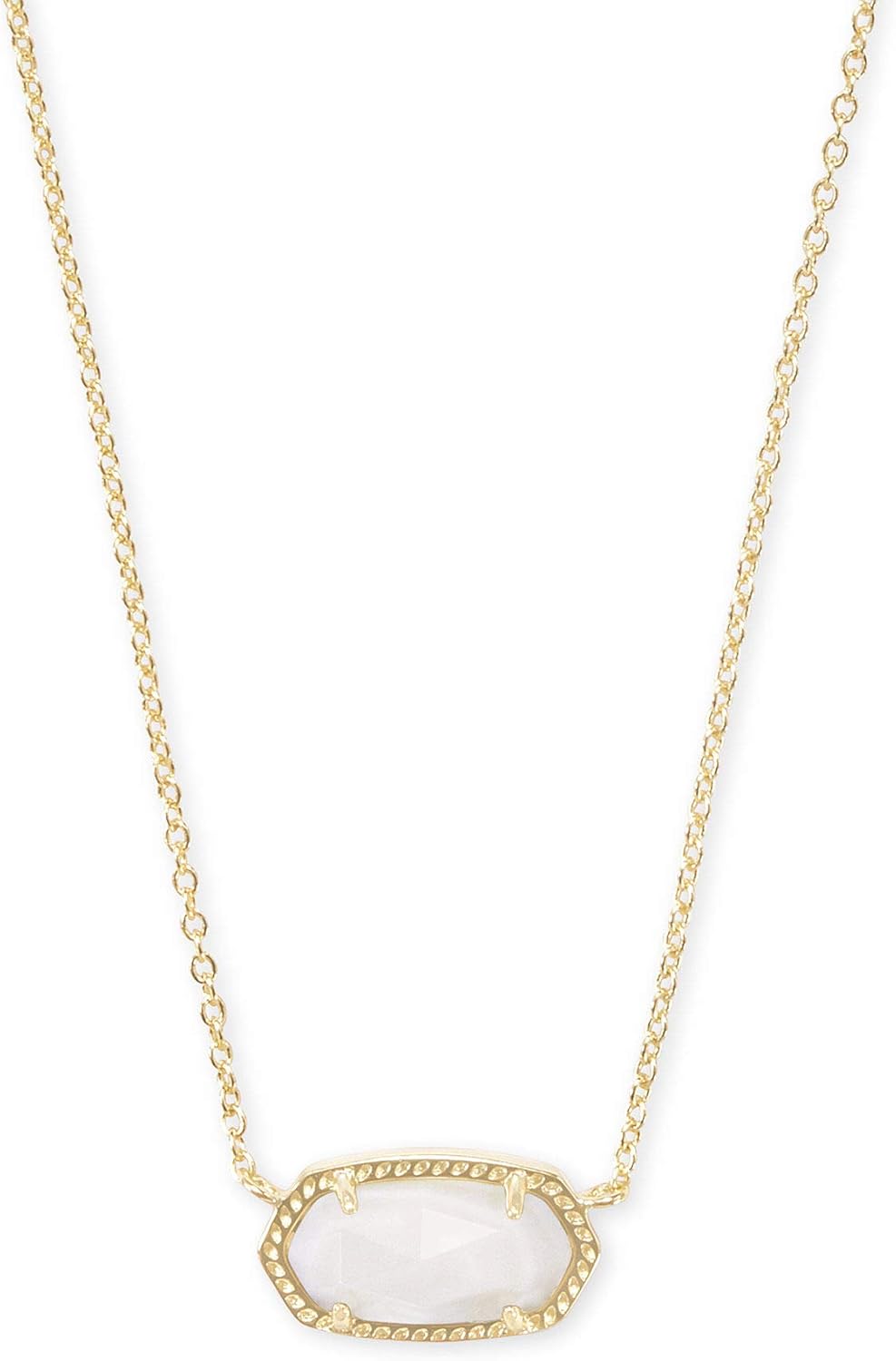 Kendra Scott Elisa Pendant Necklace for Women, Fashion Jewelry, 14k Gold-Plated