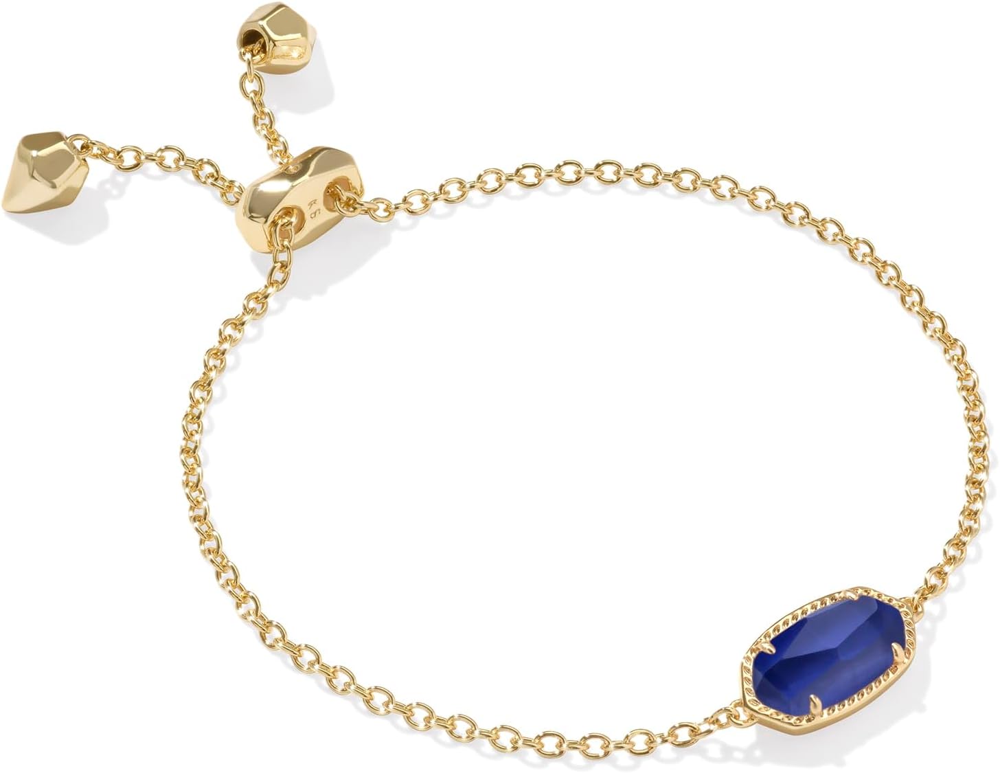 Kendra Scott Elaina Adjustable Chain Bracelet for Women, Fashion Jewelry, Gold-Plated