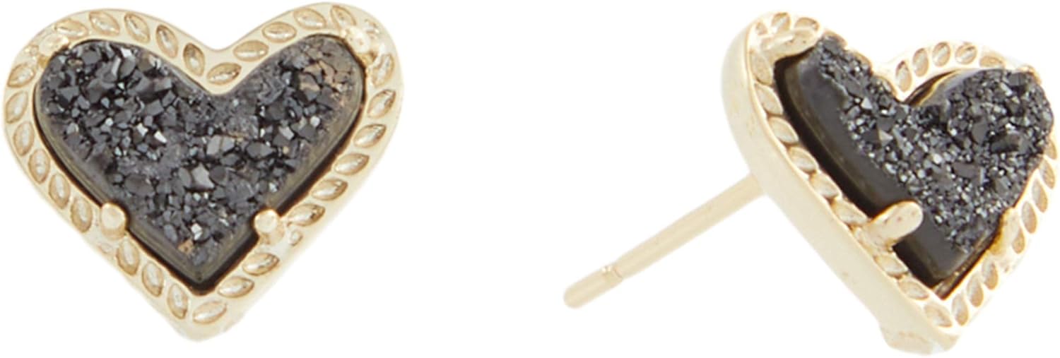 Kendra Scott Ari Heart Stud Earrings for Women, Fashion Jewelry