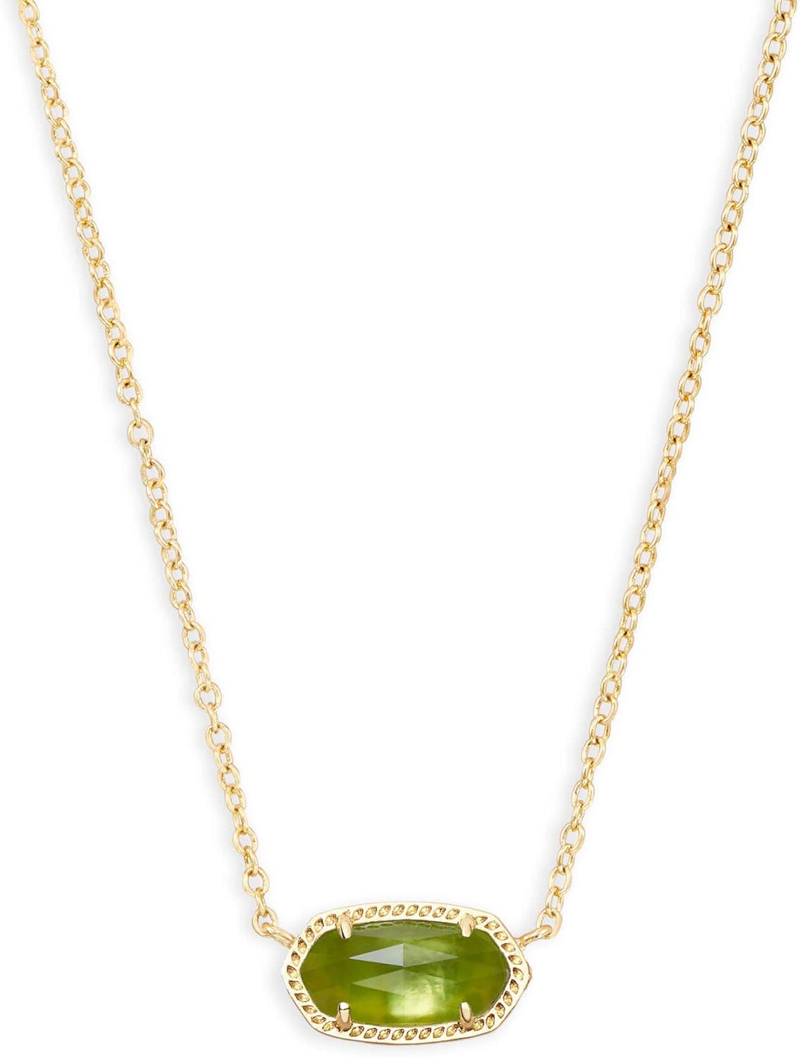 Kendra Scott Elisa Pendant Necklace for Women, Fashion Jewelry, 14k Gold-Plated