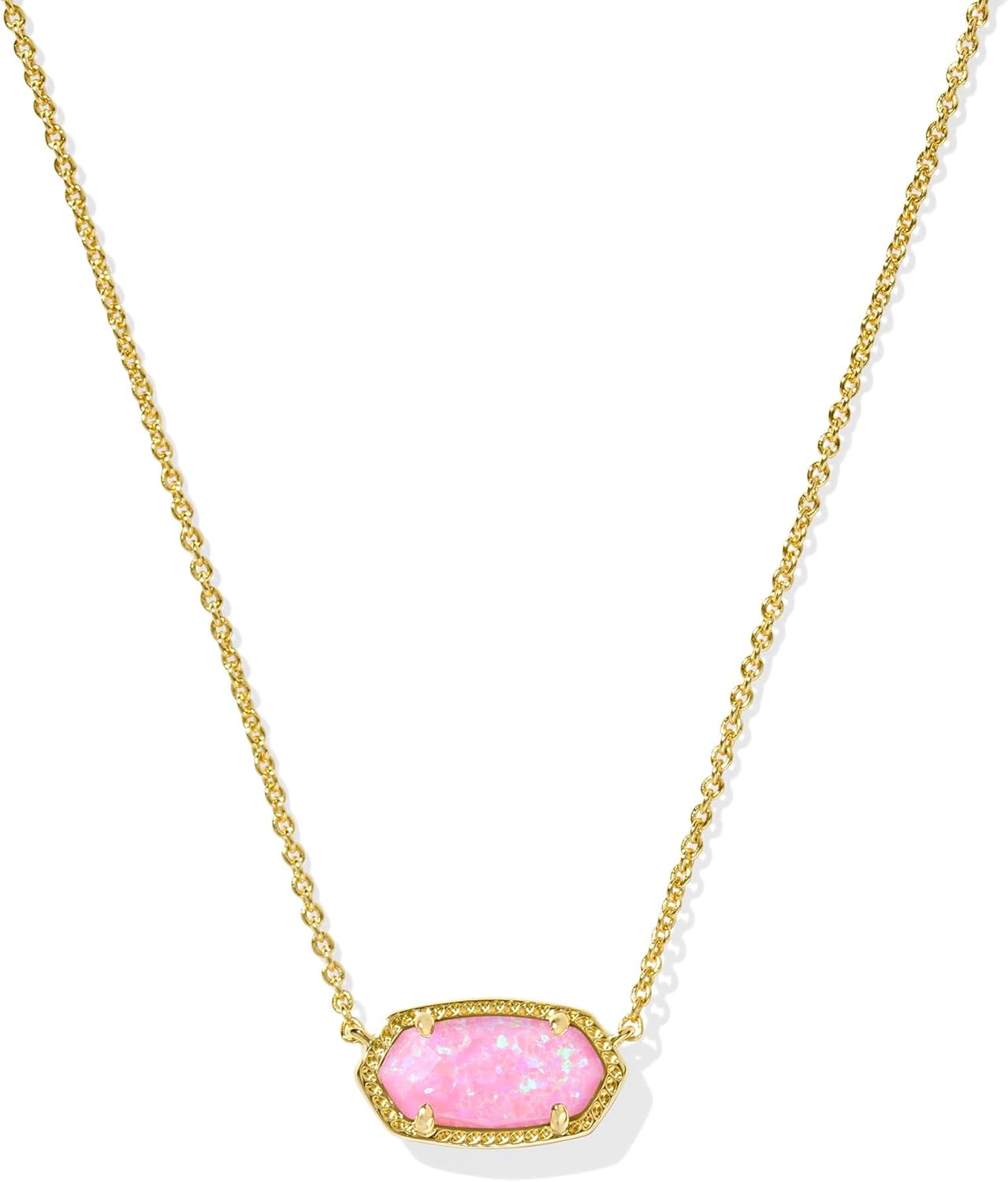 Kendra Scott Elisa Pendant Necklace for Women, Fashion Jewelry, 14k Gold-Plated