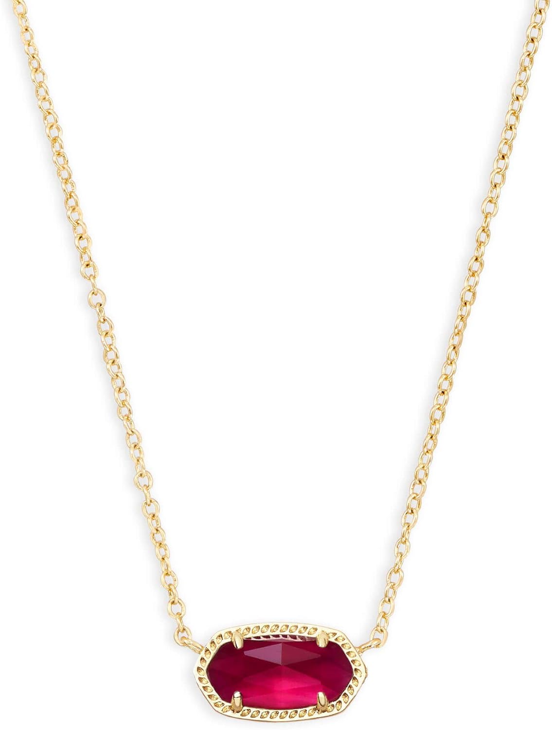 Kendra Scott Elisa Pendant Necklace for Women, Fashion Jewelry, 14k Gold-Plated