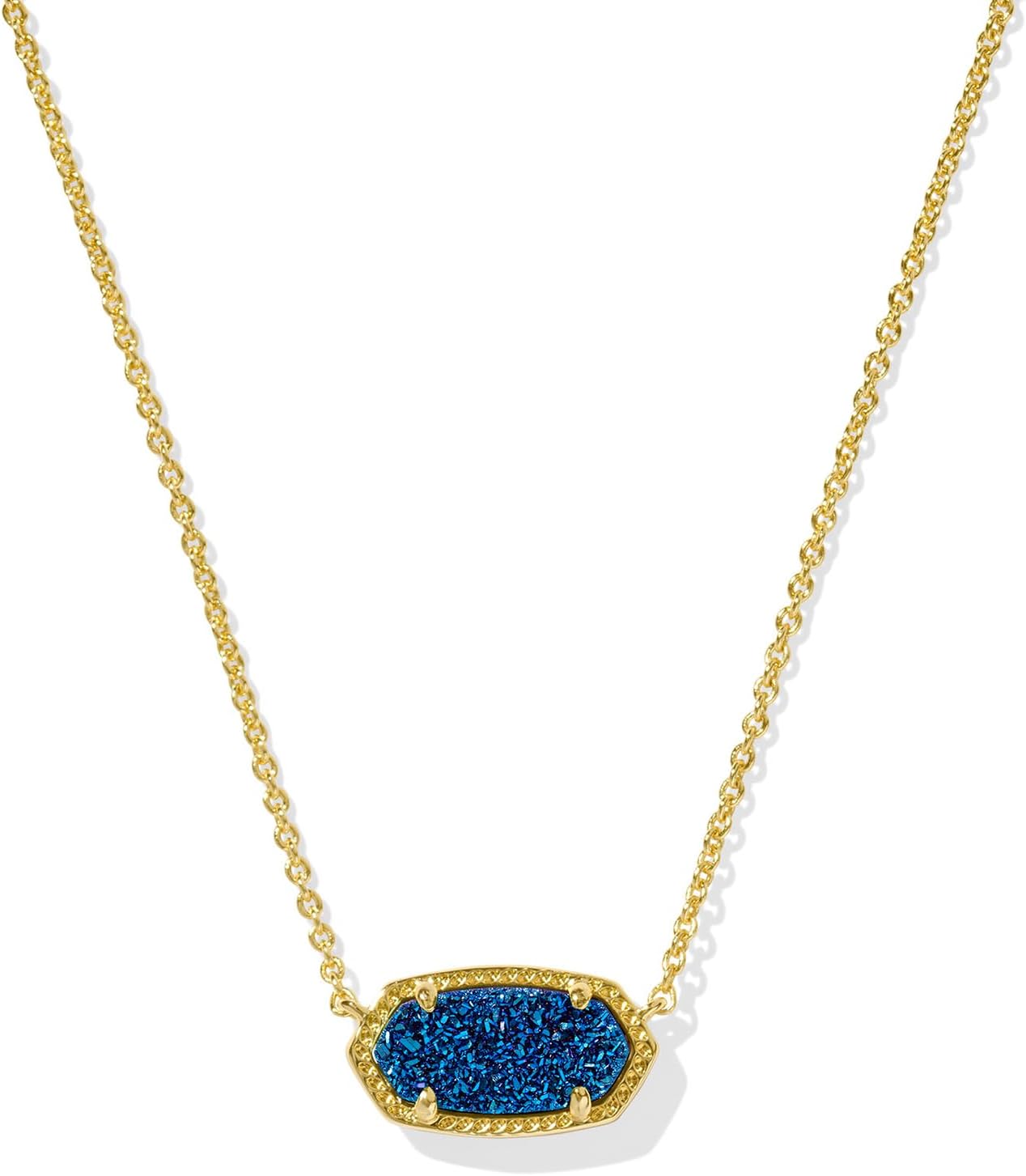 Kendra Scott Elisa Pendant Necklace for Women, Fashion Jewelry, 14k Gold-Plated