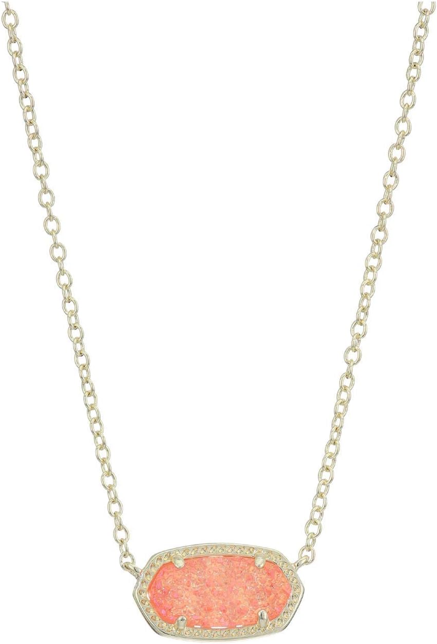 Kendra Scott Elisa Pendant Necklace for Women, Fashion Jewelry, 14k Gold-Plated