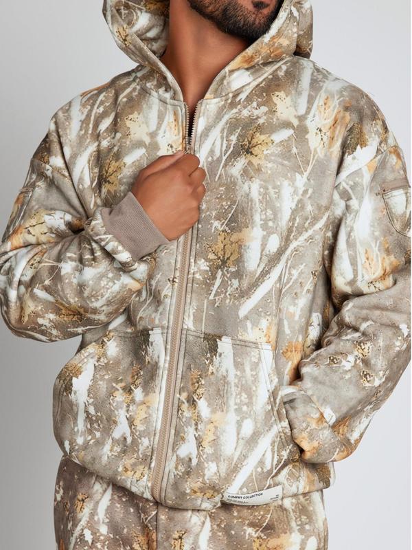 Comfrt | Camo Zip Hoodie