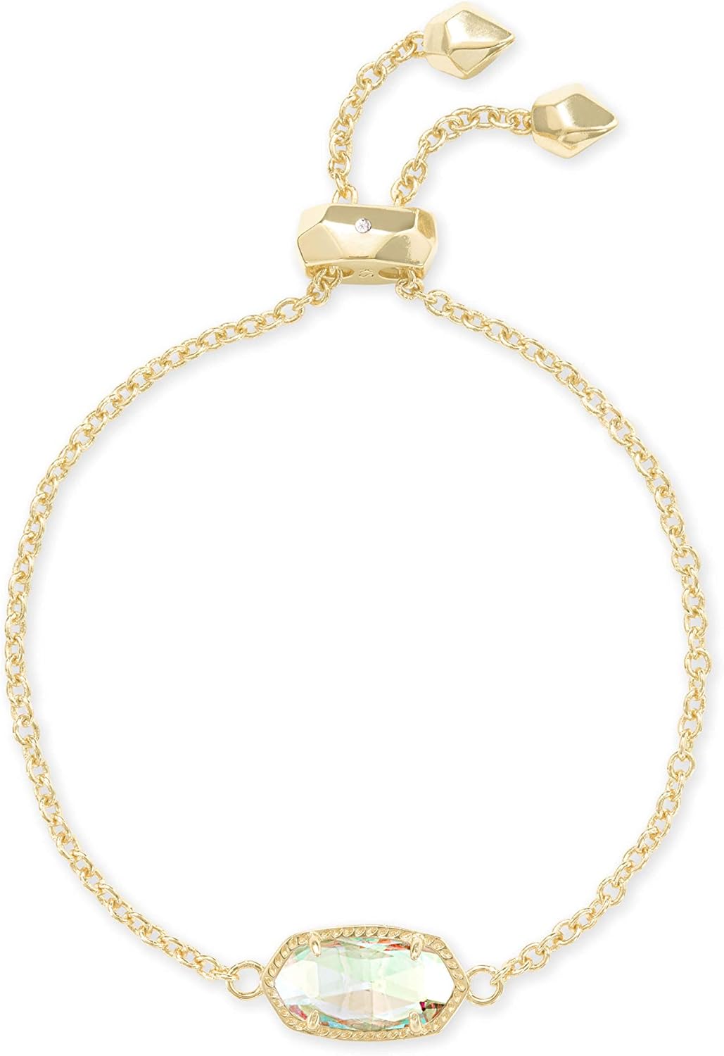 Kendra Scott Elaina Adjustable Chain Bracelet for Women, Fashion Jewelry, Gold-Plated