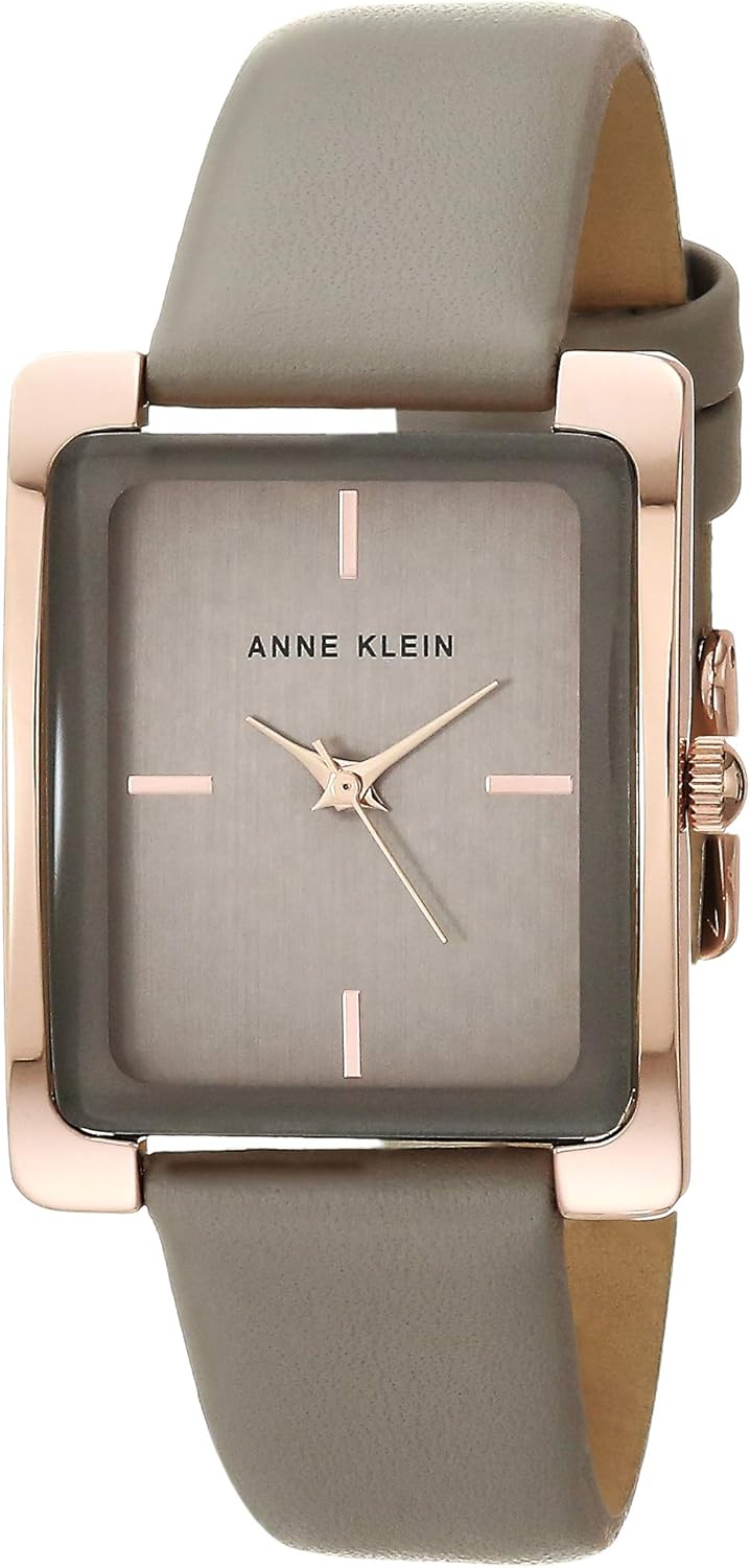 Anne Klein Women's Leather Strap Watch