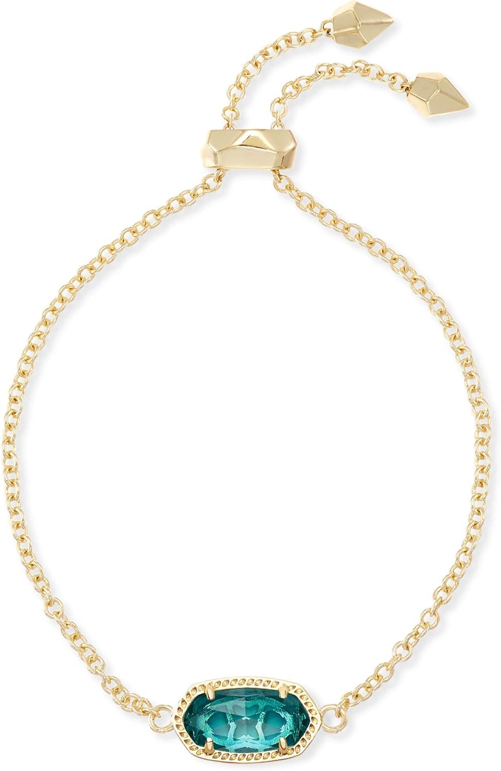 Kendra Scott Elaina Adjustable Chain Bracelet for Women, Fashion Jewelry, Gold-Plated
