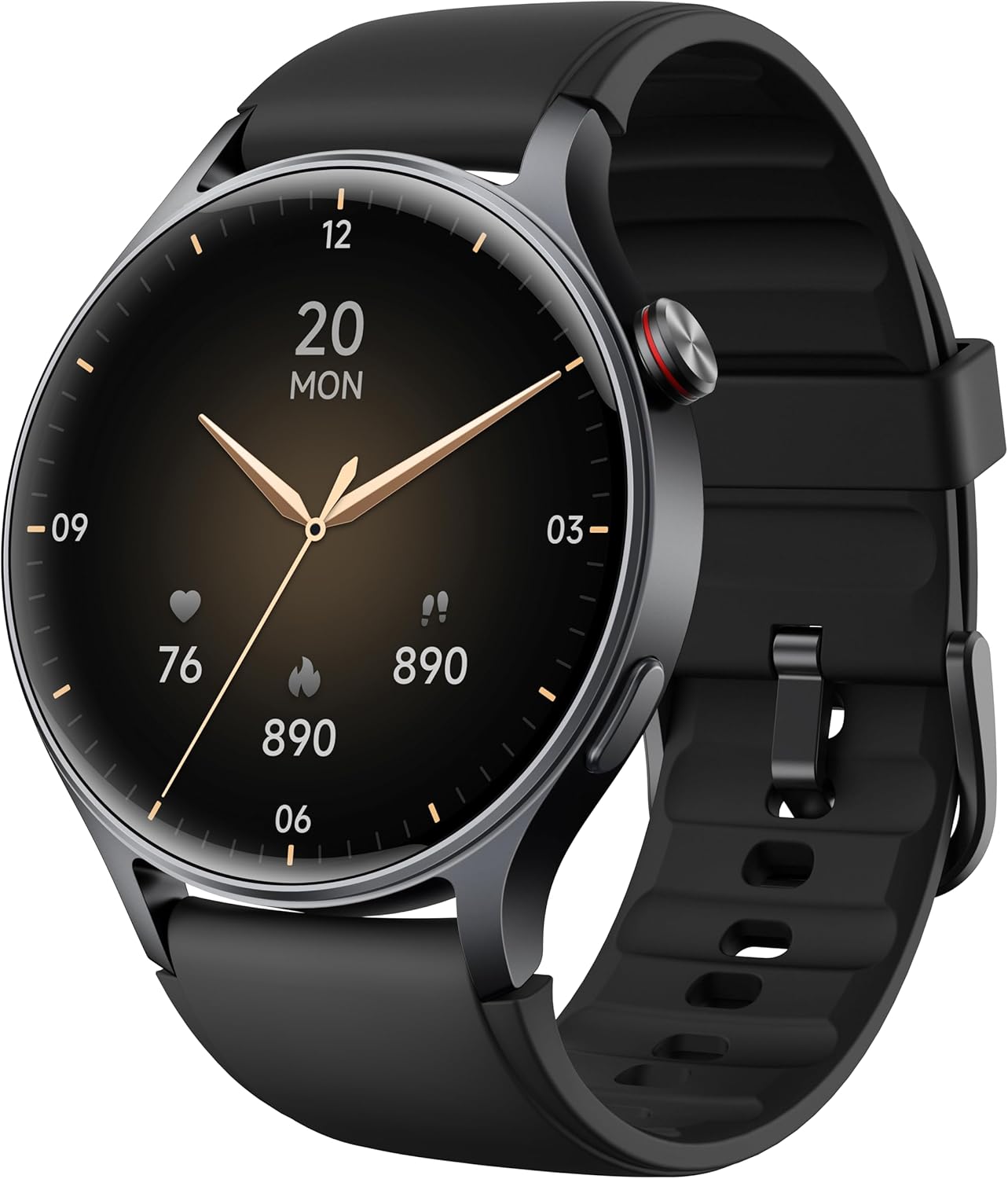 aeac Smart Watch for Women, 1.32'' AMOLED Ultra-Clear Screen Activity Trackers with Heart Rate/Sleep/SpO2 Monitor, Smartwatch for iPhone/Samsung/Android, 110+ Sport Modes Waterproof Fitness Watch