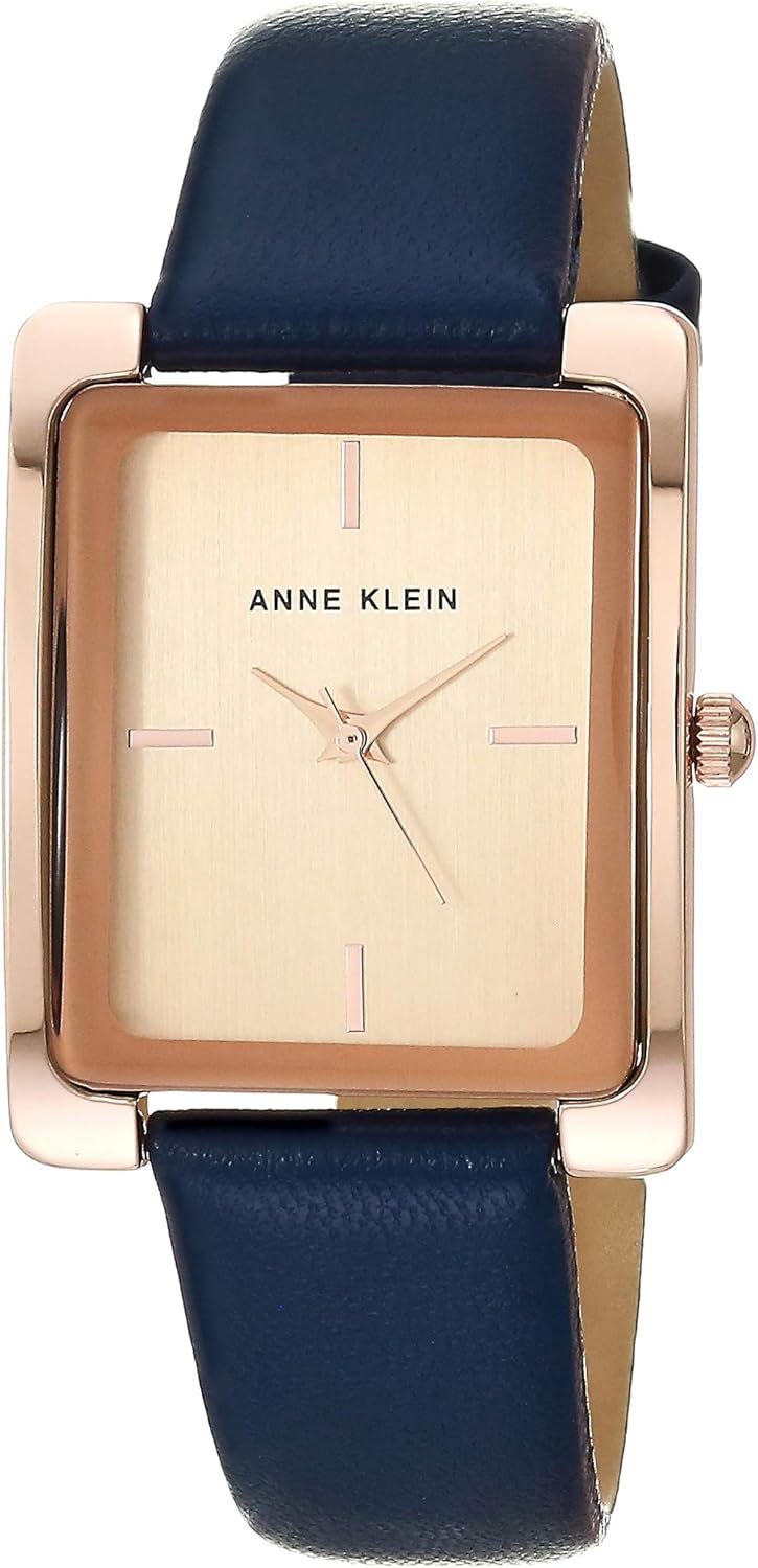 Anne Klein Women's Leather Strap Watch