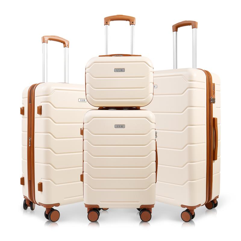 UUH Luggage Sets with TSA Locks -3pcs/4pcs/6pcs/7pcs/8pcs/9pcs Suitcases Sets-Travel and Moving Set(Family Set)