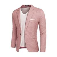 TikTok Shop Back to School COOFANDY Men's Blazer Casual Sport Coats Slim Fit One Button Suit Jacket Lightweight Sports Jacket