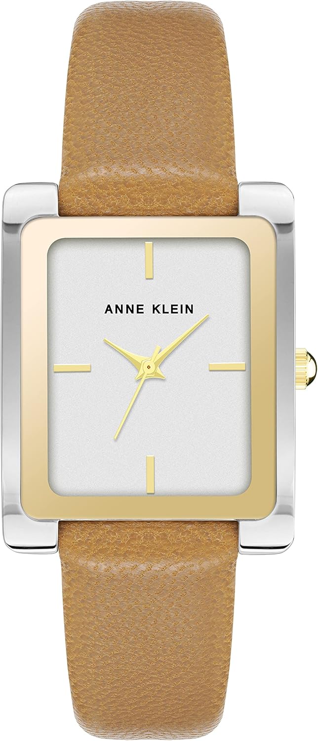 Anne Klein Women's Leather Strap Watch