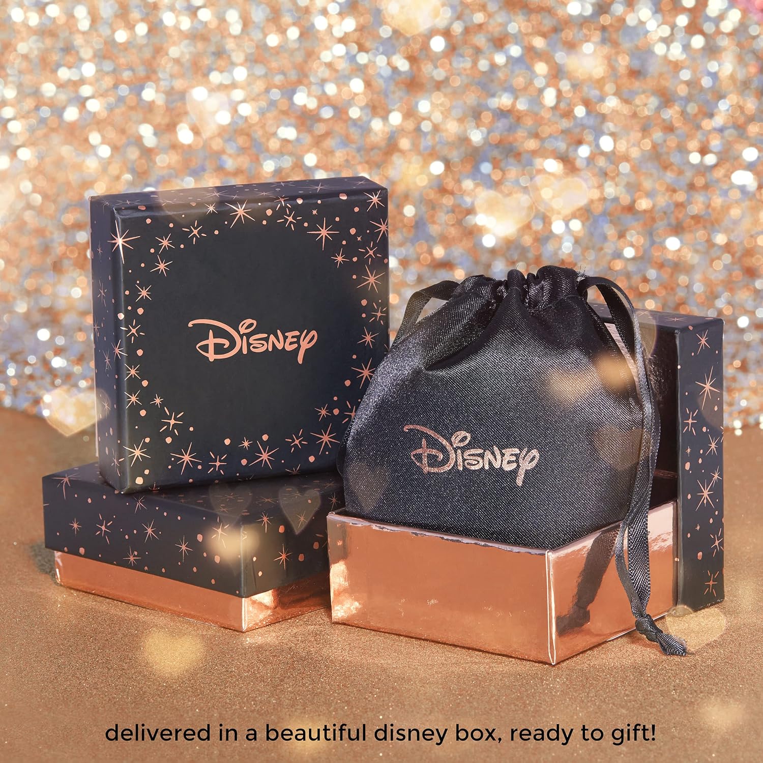 Disney Winnie the Pooh Pendant Necklace Paper Clip Chain 18-Inch - Flash Plated Necklace with Butterfly and Pooh Pendant - Winnie the Pooh Jewelry