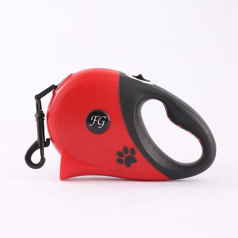 LED Automatic Retractable Traction Rope with Two-Headed and Plastic Bag Box Dog Leash Dog Chain Pet Supplies Dog Accessories small medium pet travel pull harness