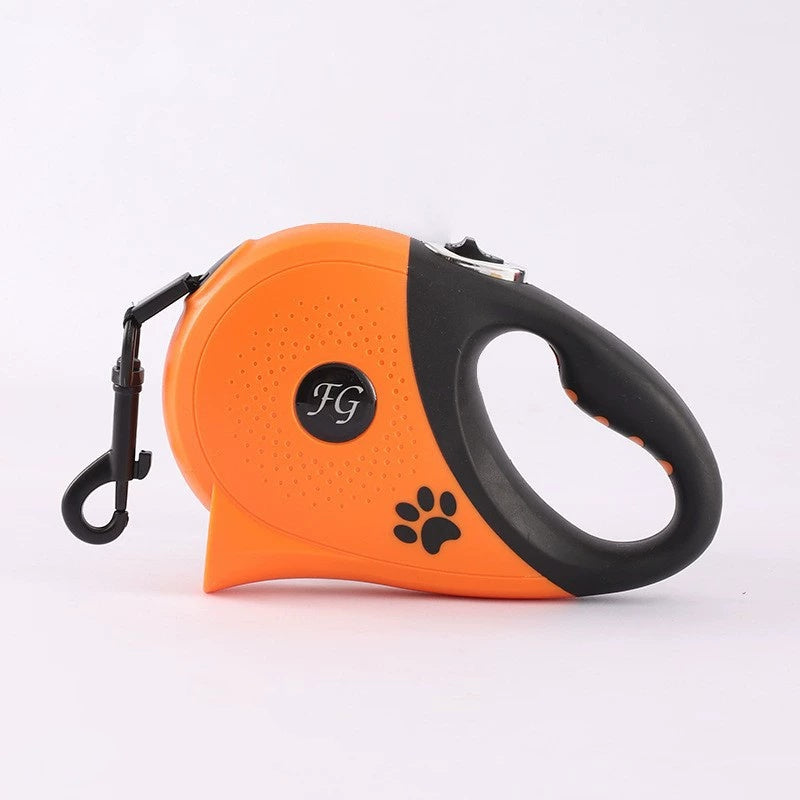 LED Automatic Retractable Traction Rope with Two-Headed and Plastic Bag Box Dog Leash Dog Chain Pet Supplies Dog Accessories small medium pet travel pull harness