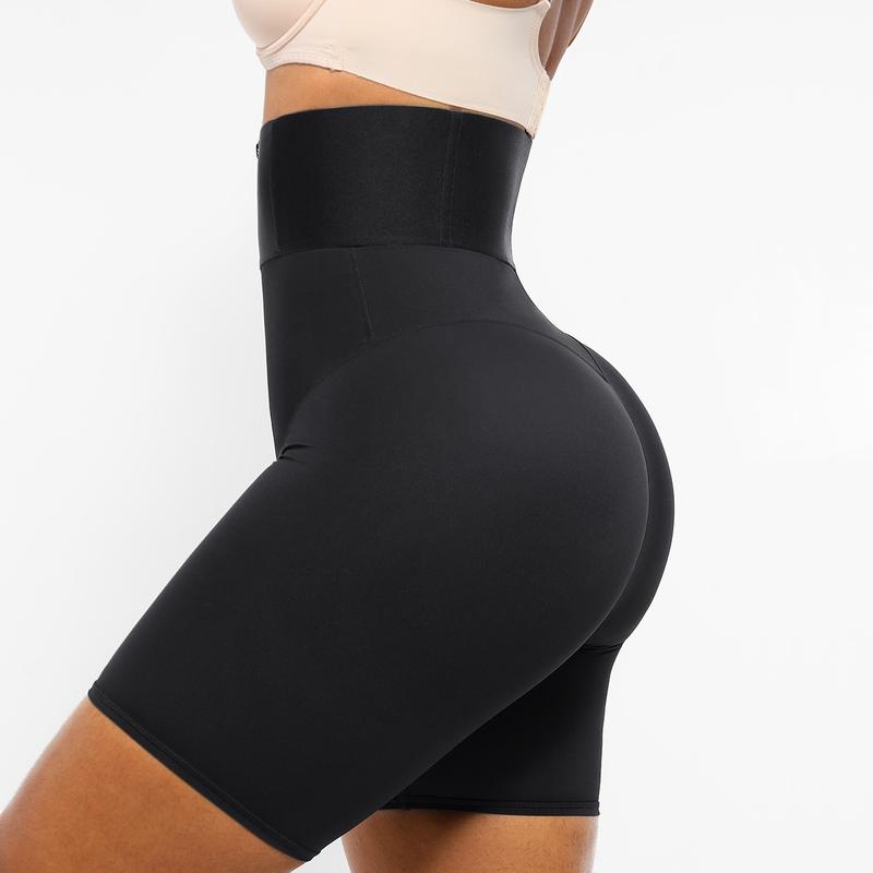 Shapellx AirSlim Waistband Workout Shaping Shorts Live