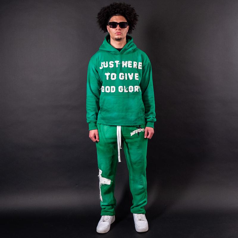 "Just Here To Give God Glory" Hoodies