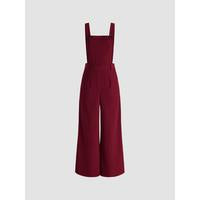 Cider Red Corduroy Jumpsuit
