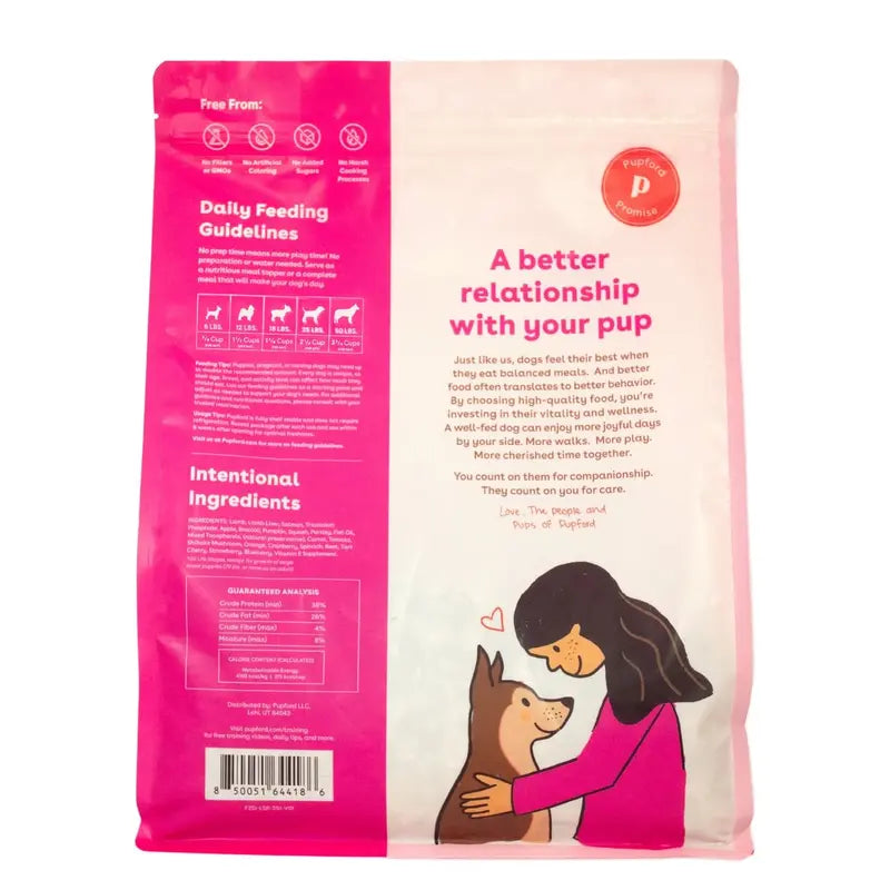 Freeze Dried Raw Good Dog Food By Pupford for your Pup Kibble
