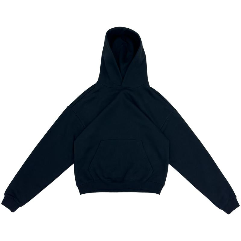350 GSM 'Black' Fleece Hoodie