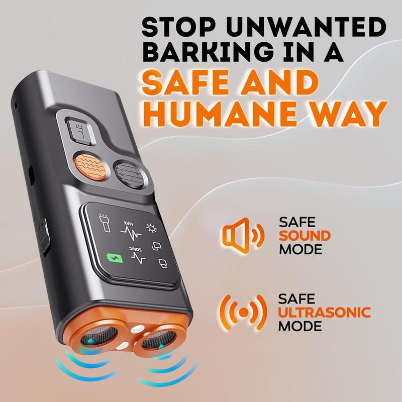 GoliPal 2025 Ultrasonic Dog Bark Control Device – Long-Range, No Shouting or Swatting, Just Point and Click to Instantly Stop Unwanted Behavior!