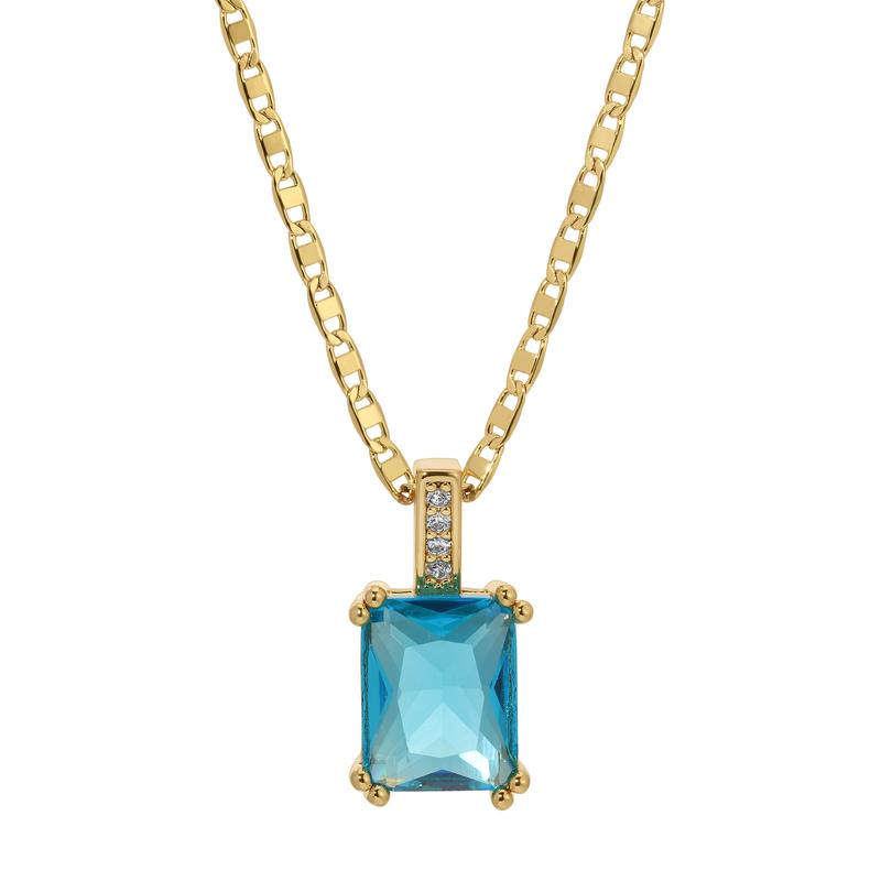 Single Gem Necklace