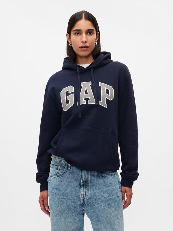 Gap Men's VintageSoft Arch Logo Hoodie - Gender Neutral