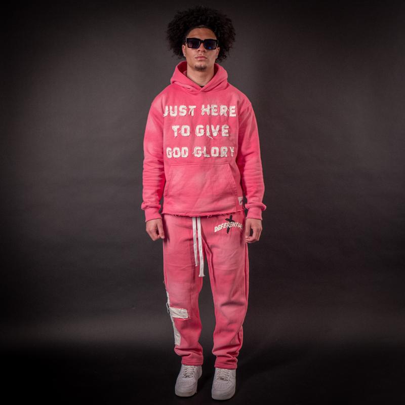 "Just Here To Give God Glory" Hoodies