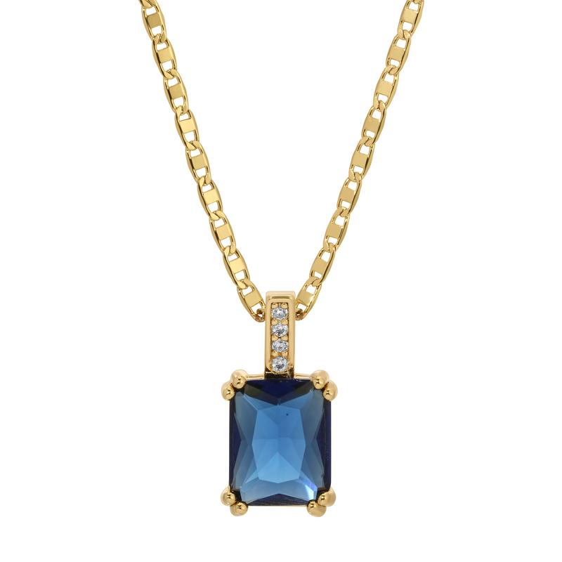 Single Gem Necklace