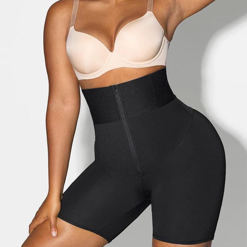 Shapellx AirSlim Waistband Workout Shaping Shorts Live