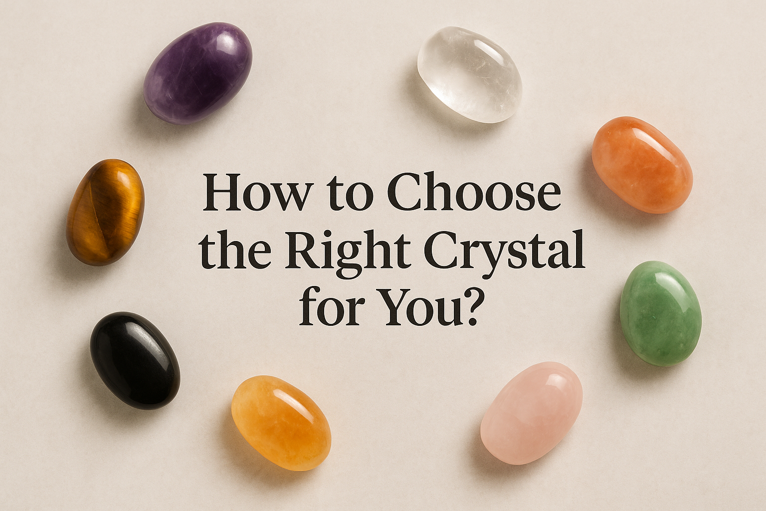 How to Choose the Right Crystal for You？
