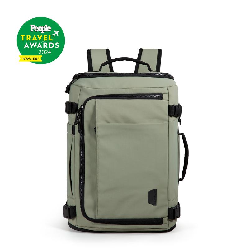 BAGSMART Blast Carry-On Travel Backpack, 15.6" Laptop, Waterproof, Quick Access, Fits 40oz Water Bottle, Ideal for Airplane Travel Durable Compact TikTokShopBacktoSchool
