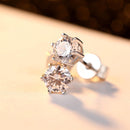 S925 Classic Zircon Earrings